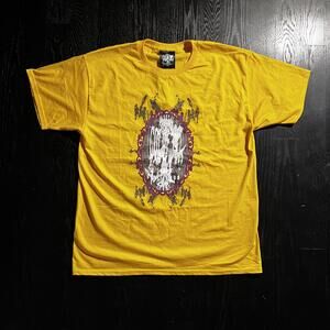 Cold Feet Yellow Mirror Trash Tee Shirt